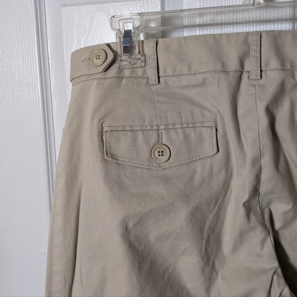 Like-New Express Design Studios Editor Khaki Wide Leg Dress Pants Size‎ 10 - Picture 4 of 9
